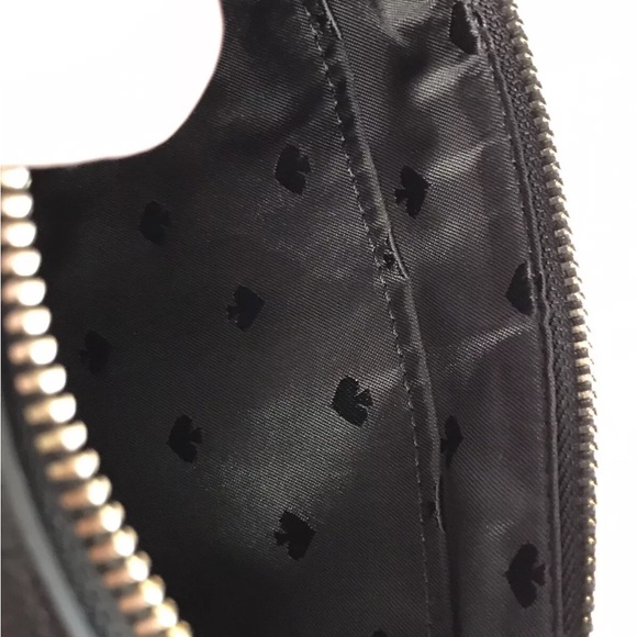 Kate Spade Rosie  Small Crossbody Bag. Black. Black & White Strap. New With Tag. - Picture 7 of 13